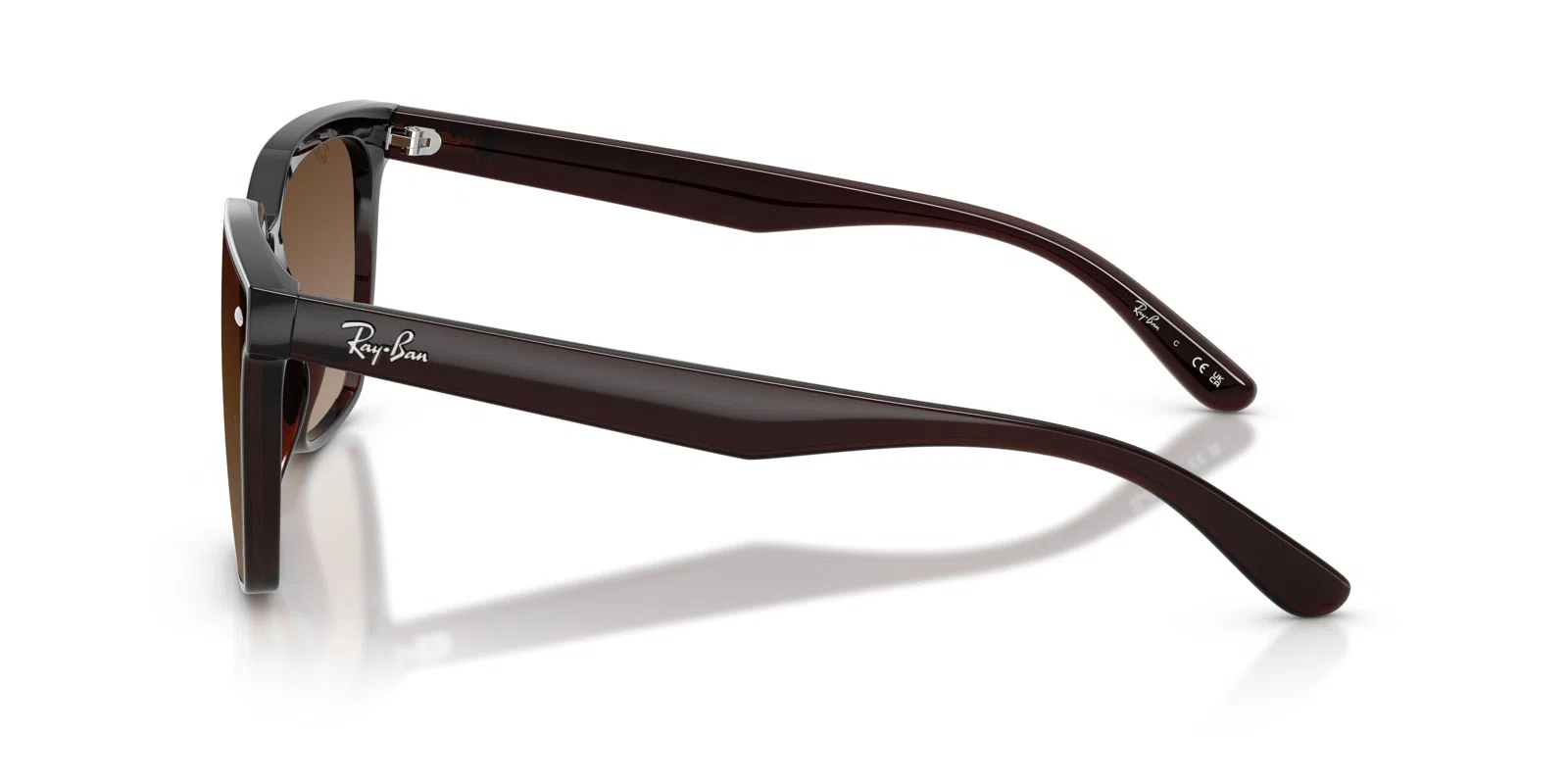 Ray-Ban 4466D Sunglasses - Transparent Grey - view 12